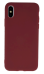 Fusion Soft Matte Back Case Силиконовый чехол для Apple iPhone 11 Темно Красный