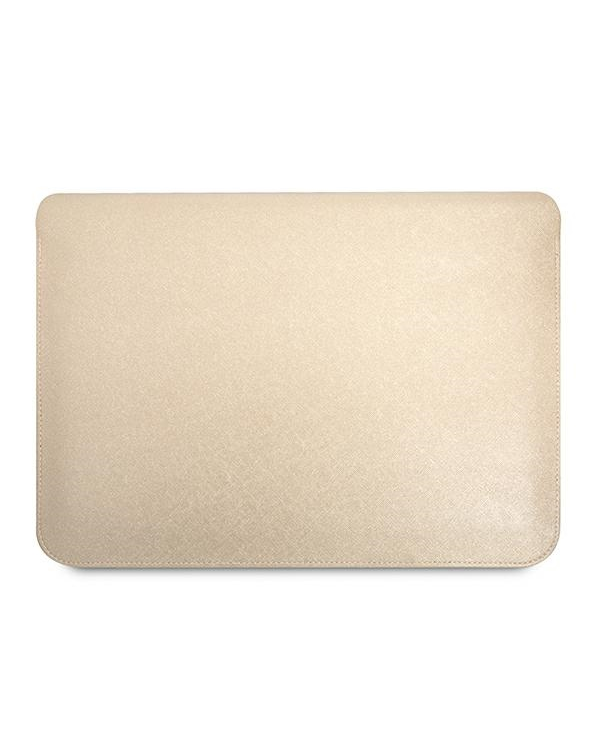 Оригинальный чехол для ноутбука GUESS Laptop Sleeve Saffiano Triangle Logo GUCS14PSATLE 13|14 дюймов бежевый