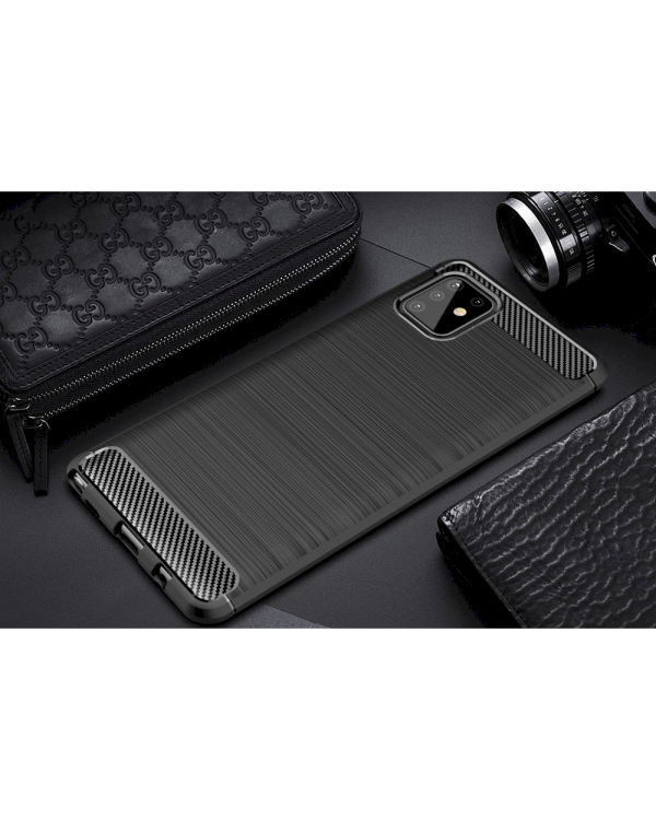 Fusion Trust Back Case Силиконовый чехол для Samsung N770 Galaxy Note 10 Lite Черный