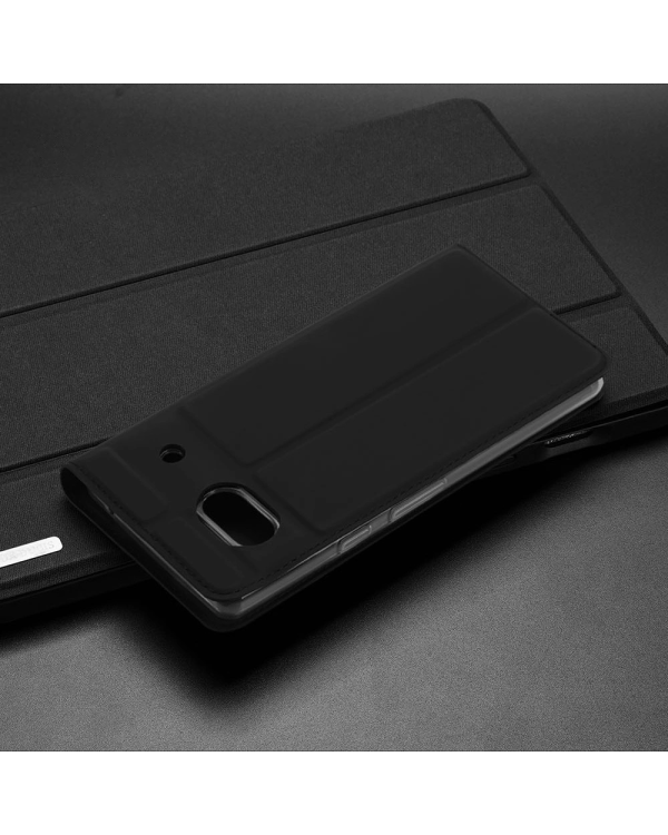 Dux Ducis Skin Pro Case for Google Pixel 7a Flip Card Wallet Stand Black