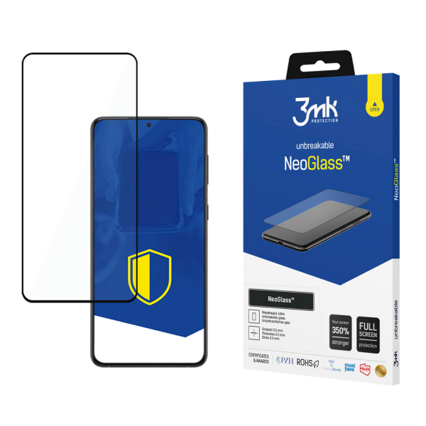 Обложка книги «Samsung Galaxy S22 Black - 3mk NeoGlass™ screen protector»