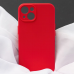 Силиконовый чехол Fusion Elegance Fibre Silicone Case для Apple iPhone 15 Pro Red