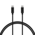 Обложка книги «Choetech USB Type C - USB Type C charging data cable 3A 2m black (CC0003)»