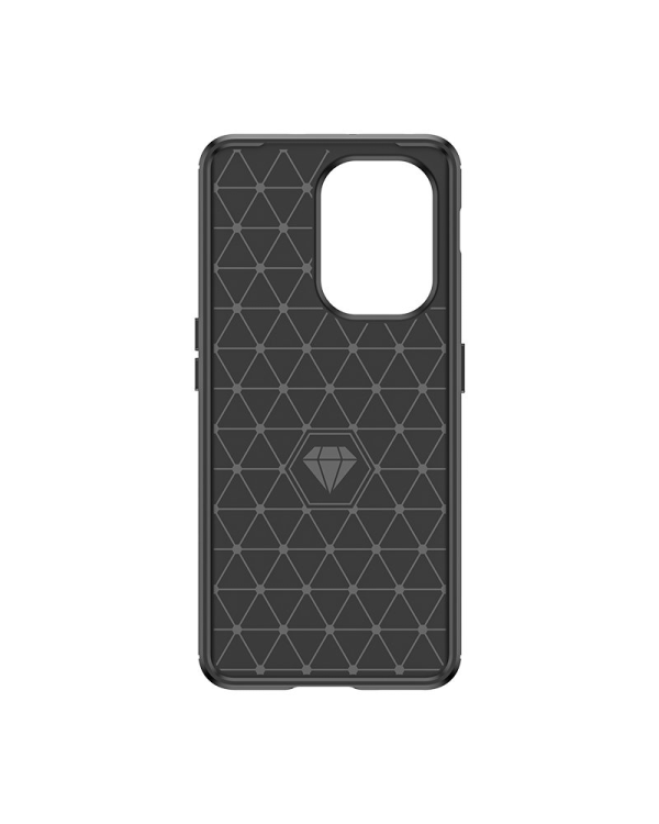 Силиконовый чехол Carbon Case для OnePlus Ace 2V|OnePlus Nord 3 - черный