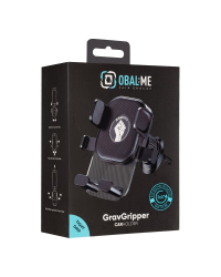 Автомобильный держатель OBAL:ME GravGripper черный