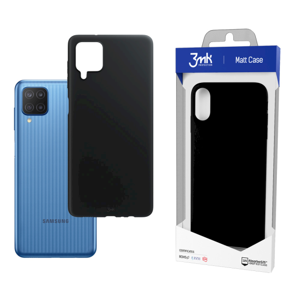 Обложка книги «Samsung Galaxy M12 - 3mk Matt Case black»