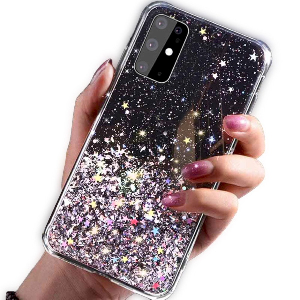 Fusion glue glitter силиконовый чехол для Samsung A525 / A526 Galaxy A52 / A52 5G черный