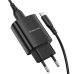 Обложка книги «Borofone Wall charger BN1 Innovative - USB - 2,1A with USB to Type C black»