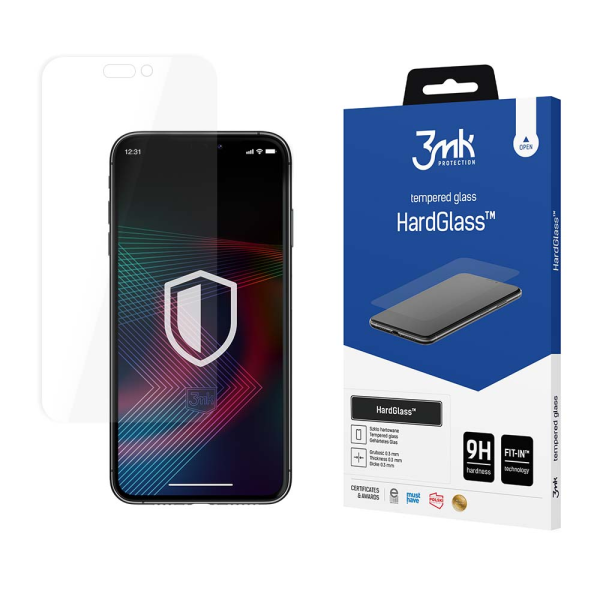 Apple iPhone 14 Max|14 Pro Max - 3mk HardGlass™ screen protector Apple iPhone 14 Max|14 Pro Max - 3mk HardGlass™ screen protector