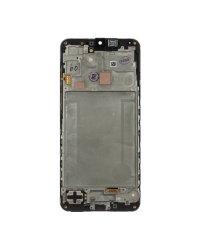 LCD display + Touch Unit + Front Cover Samsung A166 Galaxy A16 5G Black (Service Pack)