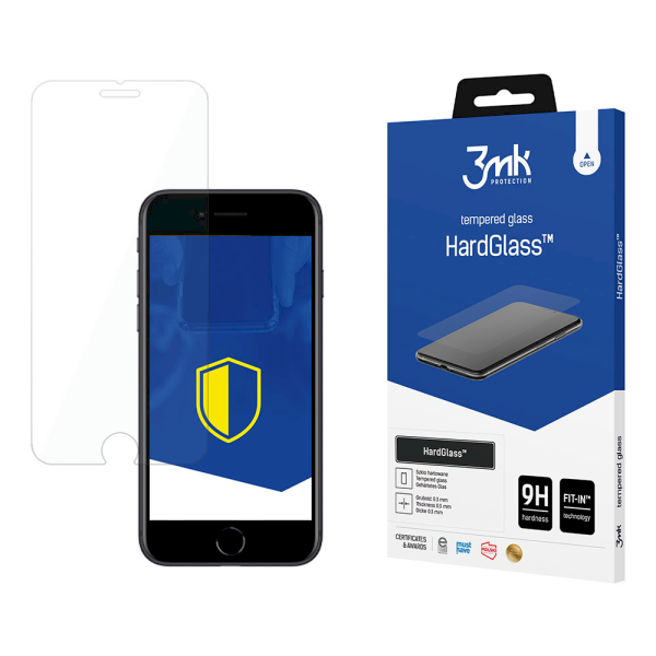 Обложка книги «Apple iPhone SE - 3mk HardGlass™ screen protector»