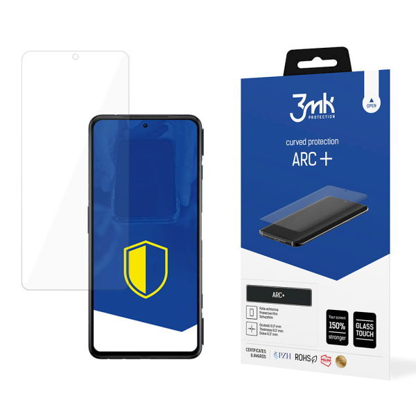 Обложка книги «Xiaomi Black Shark 4 5G - 3mk ARC+ screen protector»
