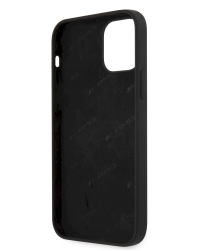 AMHCP12MSGLBGN AMG Liquid Silicone Big Logo Case for iPhone 12/12 Pro 6.1 Black