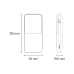 Powerbank Baseus Bipow Pro 10000mAh, 2xUSB, USB-C, 20W (white)