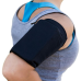 Elastic fabric armband armband for running fitness S black