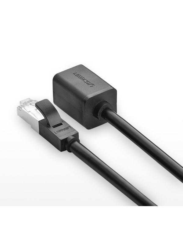 Дополнительное изображение книги «Удлинительный кабель Ugreen Ethernet RJ45 Cat 6 FTP 1000Mbps 2m Black (NW112 11281)»