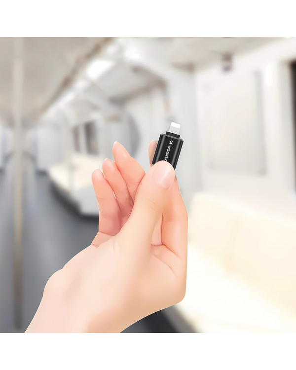 Wozinsky WALC-01 Переходник с Lightning на USB-C - черный