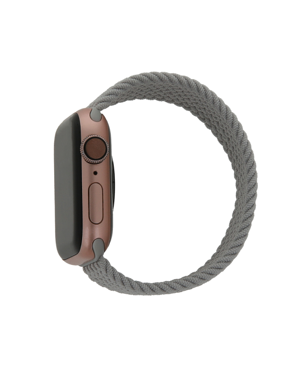 Эластичный ремешок XS для Apple Watch 42|44|45 мм длиной 135 мм светло-серый