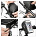 Дополнительное изображение книги «Wozinsky Bicycle Front Frame Handlebar Bag Touch Screen Phone Holder 6,5 inch 0,9L black (WBB4BK)»