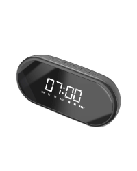 Baseus Encok E09 Wireless Bluetooth Speaker, clock (black)