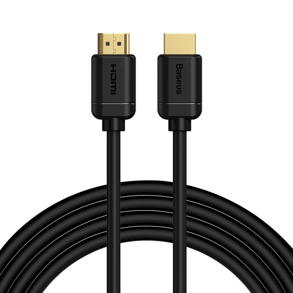 Обложка книги «Baseus HDMI 2.0 cable 4K 60 Hz 3D HDR 18 Gbps 3 m black (CAKGQ-C01)»