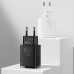 Baseus Compact quick charger USB Type C | USB 20 W 3 A Power Delivery Quick Charge 3.0 white (CCXJ-B02)