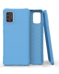 Fusion Solaster Back Case Силиконовый чехол для Samsung A715 Galaxy A71 Синий