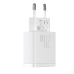 Baseus Compact quick charger USB Type C | USB 20 W 3 A Power Delivery Quick Charge 3.0 white (CCXJ-B02)