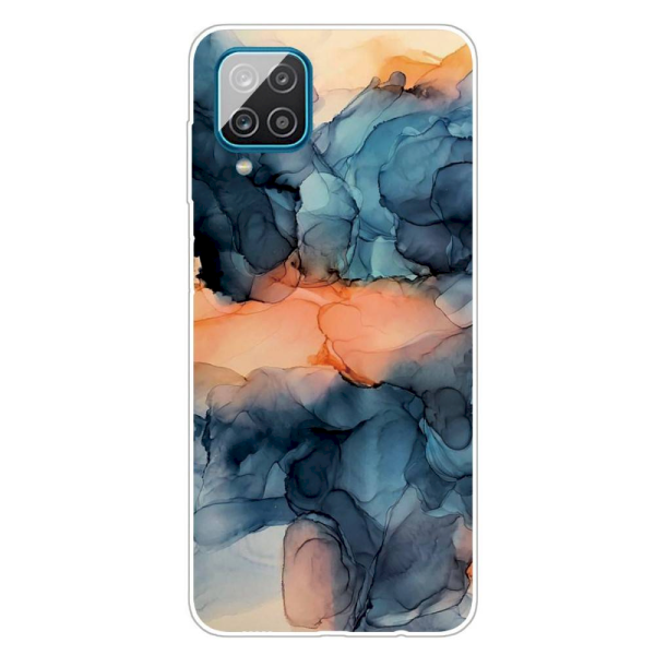 Fusion marble силиконовый чехол для Samsung A125 Galaxy A12 (дизайн a)