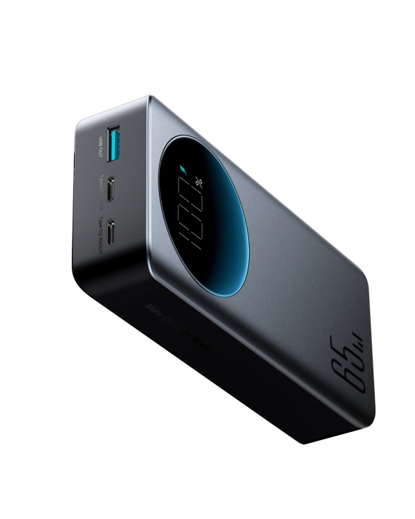 Дополнительное изображение книги «Joyroom 30000mAh 65W power bank с цифровым дисплеем (JR-PBF05) - черный»