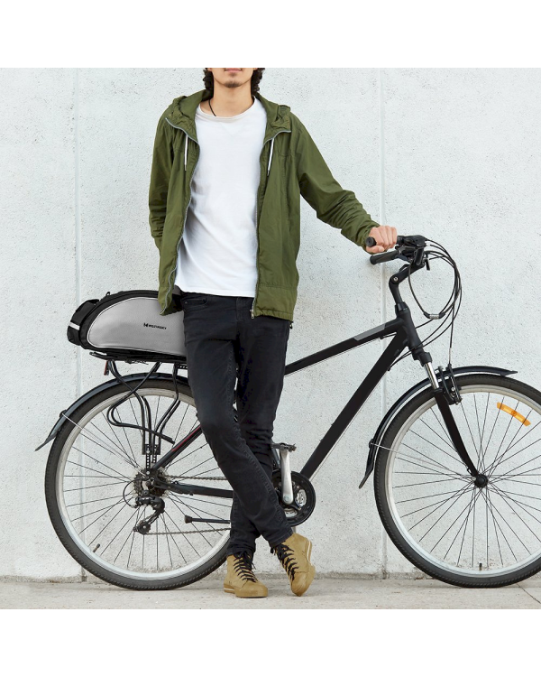 Дополнительное изображение книги «Wozinsky Bicycle Bike Pannier Bag Rear Trunk Bag with Shoulder Strap 13L black (WBB1BK)»