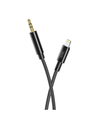 XO cable audio NB-R211A Lightning - jack 3,5mm 1,0 m black
