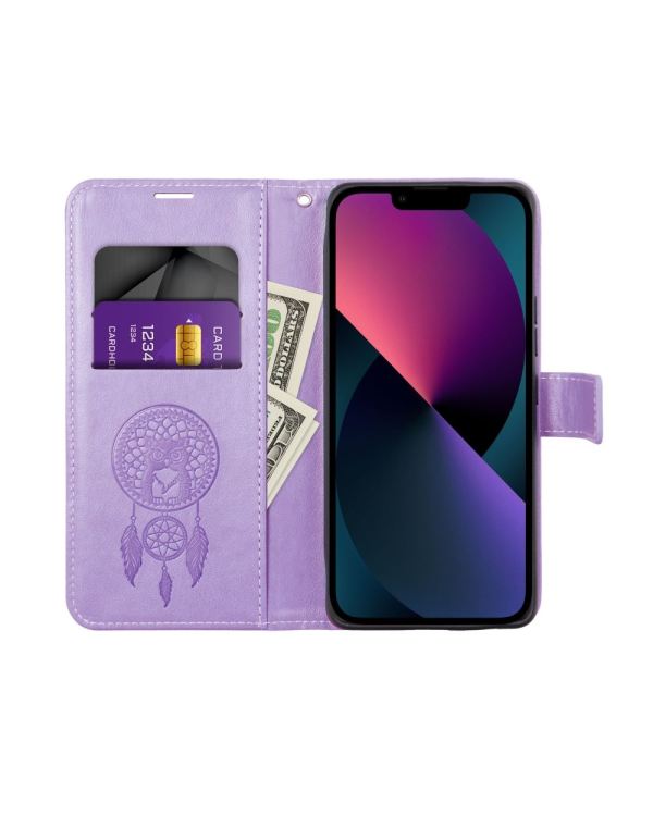 Fusion Mezzo dreamcatcher книжка чехол для Xiaomi Redmi 9A / 9AT фиолетовый