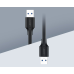 Кабель USB 2.0 M-M UGREEN US102, 0,5 м (черный)