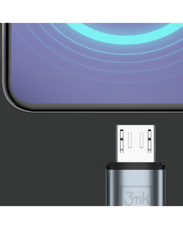 3mk Hyper Cable N-SERIES USB-A | MicroUSB 1m 5V|2.4A 12W | черный