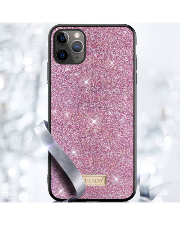 Sulada dazzling case прочный силиконовый чехол для Apple iPhone 12 / 12 Pro фиолетовый