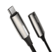 Baseus CATL60S-0A Универсальный переходник адаптер для аудио USB-C -> 3.5mm Серый
