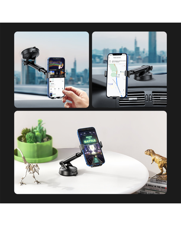 Ugreen gravity phone holder for dashboard cockpit black (LP200 60990B)