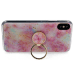Fusion Marble Ring Back Case Силиконовый чехол для Samsung A715 Galaxy A71 Розовый