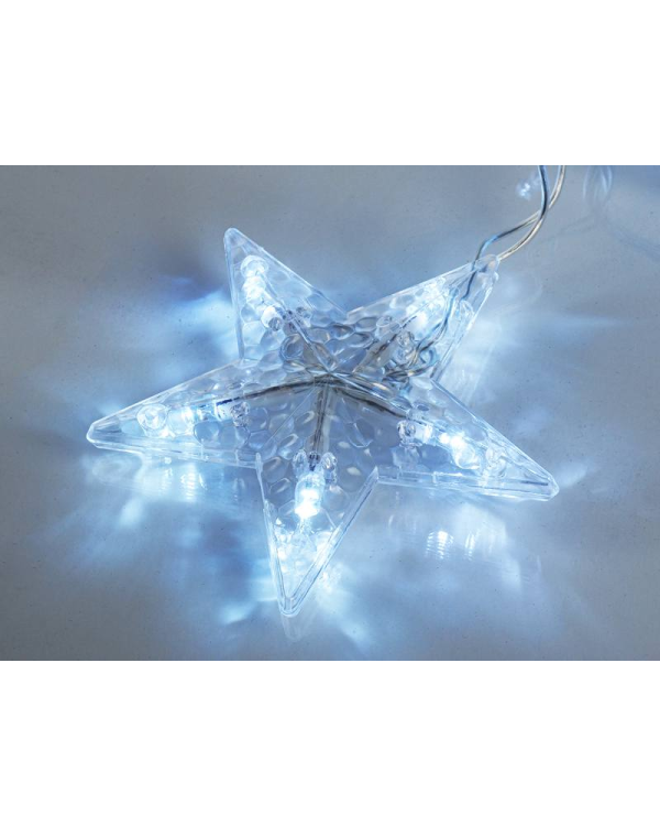 Световой занавес MOON 136 LED| Stars | холодный белый свет