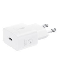 EP-T2510EWE + EP-DN980BWE Samsung USB-C 25W Travel Charger + USB-C Data Cable White (bulk)