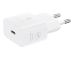 EP-T2510EWE + EP-DN980BWE Samsung USB-C 25W Travel Charger + USB-C Data Cable White (bulk)