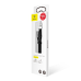 Обложка книги «Baseus Nimble Flat Portable USB / Lightning Cable with Buckle 2A 0,23M black (CALMBJ-B01)»