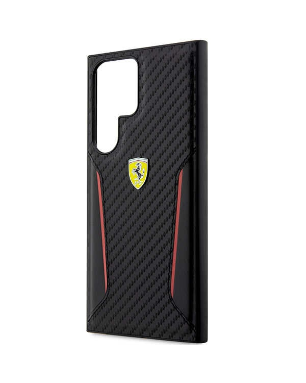 Дополнительное изображение книги «Ferrari PU Carbon Hard Case for Samsung Galaxy S23 Ultra Black»