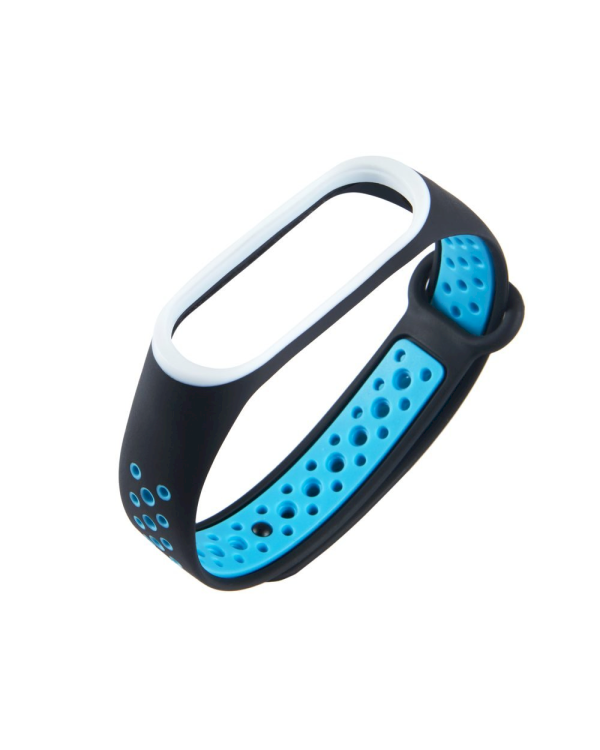 Fusion Dots Ремешок для часов Xiaomi Mi Band 3 / Mi Band 4 синий