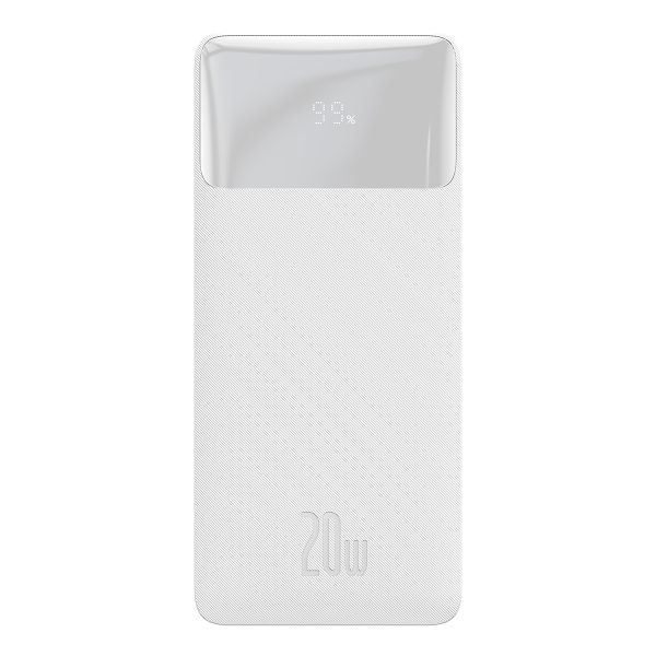 Powerbank Baseus Bipow 30000mAh, 20W (white)