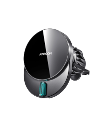 Joyroom JR-ZS409 magnetic holder with 15W inductive charger for car air vent - black