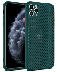 Fusion Breathe Case Силиконовый чехол для Huawei P40 Lite Зеленый