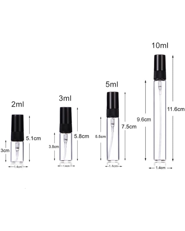 By Perfume многоразовый стеклянный флакон для духов 10ml