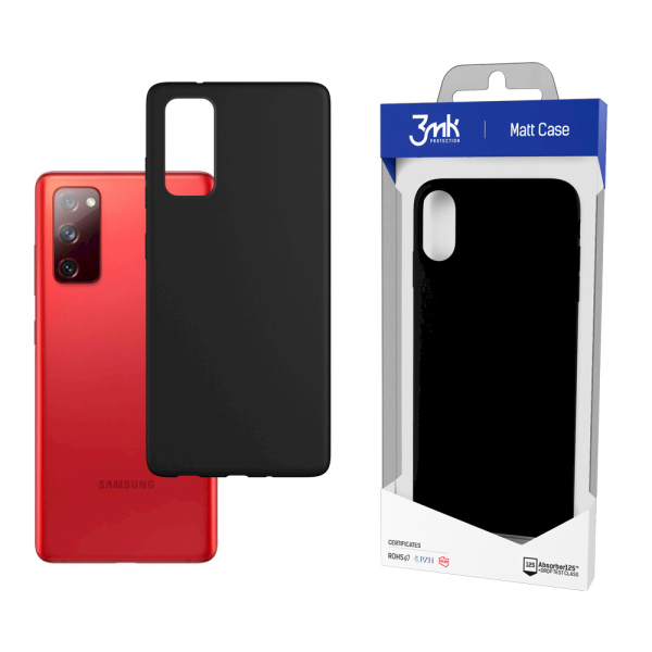 Обложка книги «Samsung Galaxy S20 FE 5G - 3mk Matt Case black»